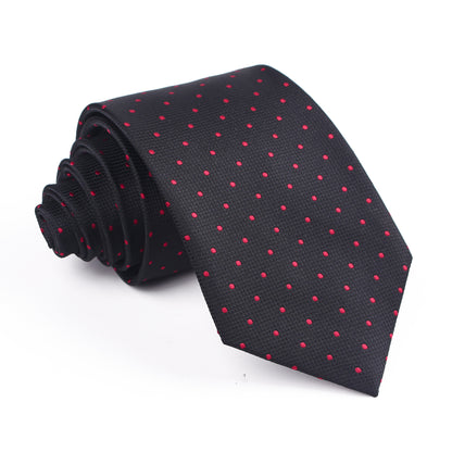 Tie Polyester Jacquard Men's Wedding Party Work Dress Student Tie