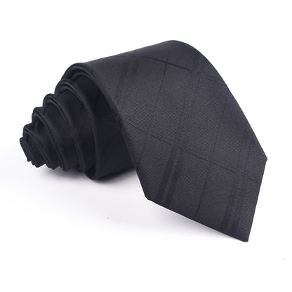 Tie Polyester Jacquard Men's Wedding Party Work Dress Student Tie