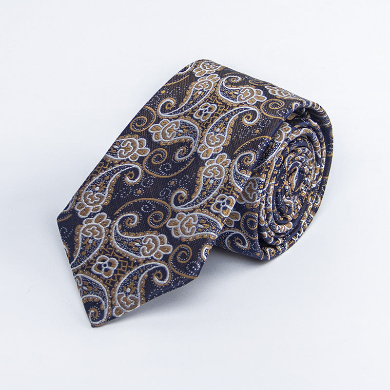 Polyester Silk Tie Men Suit Accessories Tie Business Interview Formal Dress Birthday Party Tie