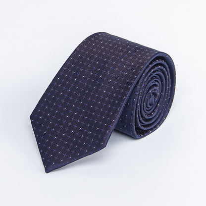 Polyester Silk Tie Men Suit Accessories Tie Business Interview Formal Dress Birthday Party Tie