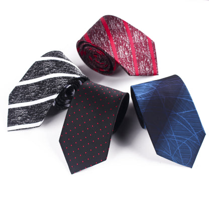 Tie Polyester Jacquard Men's Wedding Party Work Dress Student Tie