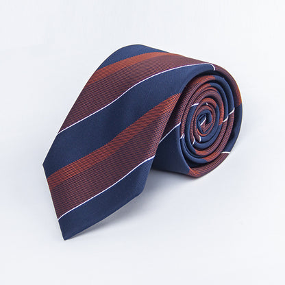 Polyester Silk Tie Men Suit Accessories Tie Business Interview Formal Dress Birthday Party Tie