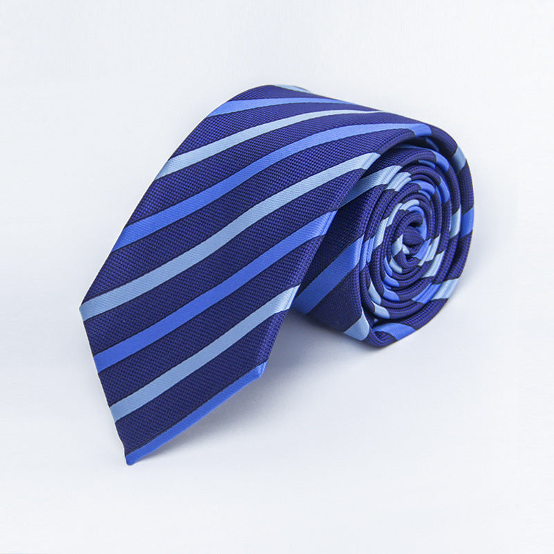 Polyester Silk Tie Men Suit Accessories Tie Business Interview Formal Dress Birthday Party Tie