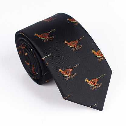 Yarn Dyed Jacquard Bird Multi Color Casual Party Formal Work Tie Bow Tie Men