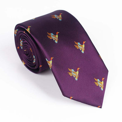 Yarn Dyed Jacquard Bird Multi Color Casual Party Formal Work Tie Bow Tie Men